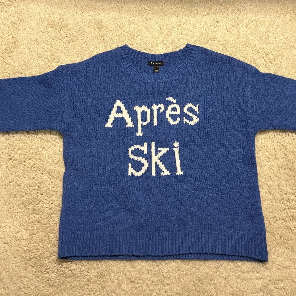 Blue sweater